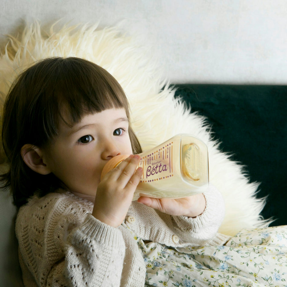 哺乳びん【ブレイン広口】WS2-240ml（Purple）