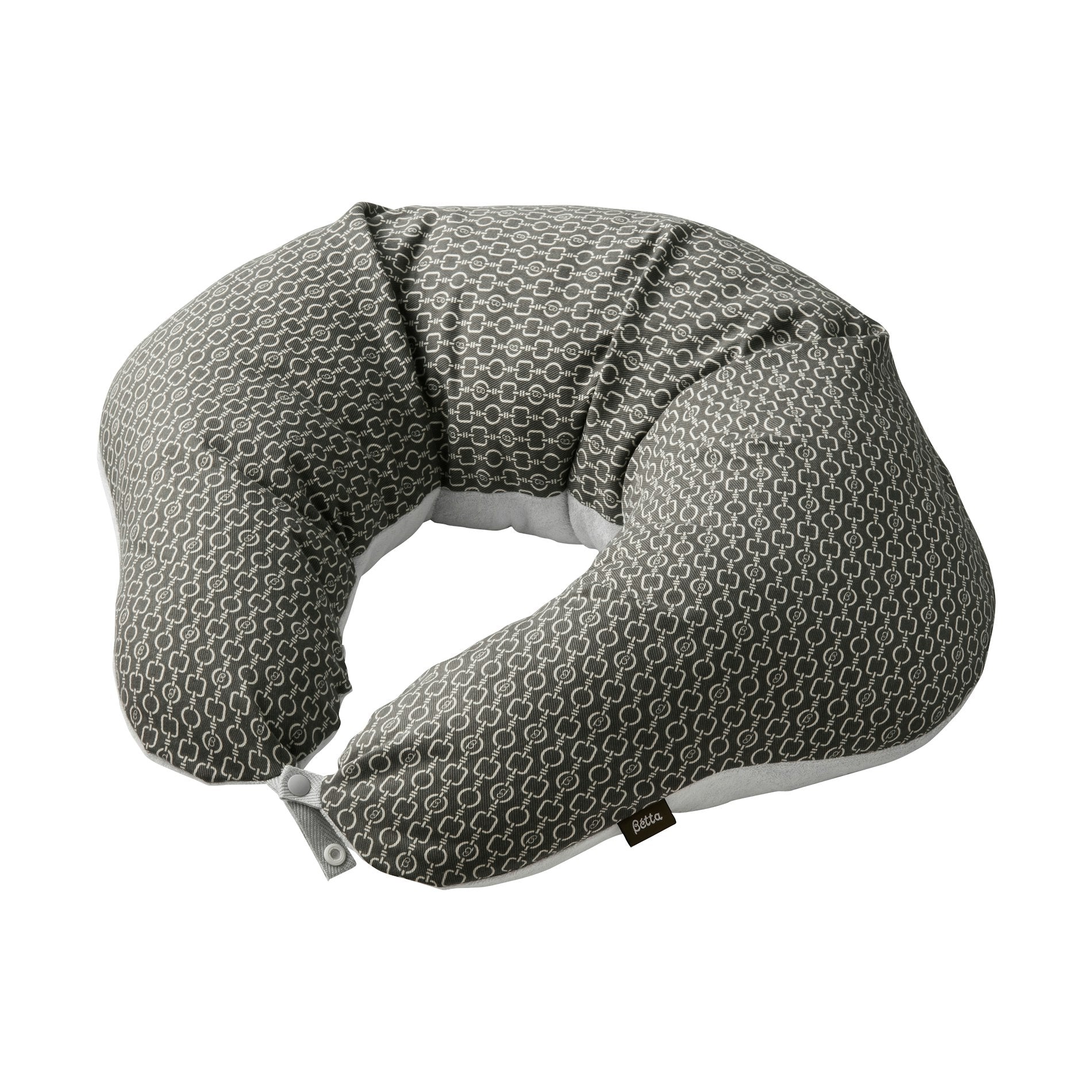 チェーン(グレー) ベッタ マタニティのための抱っこ枕 赤ちゃんの授乳枕にも