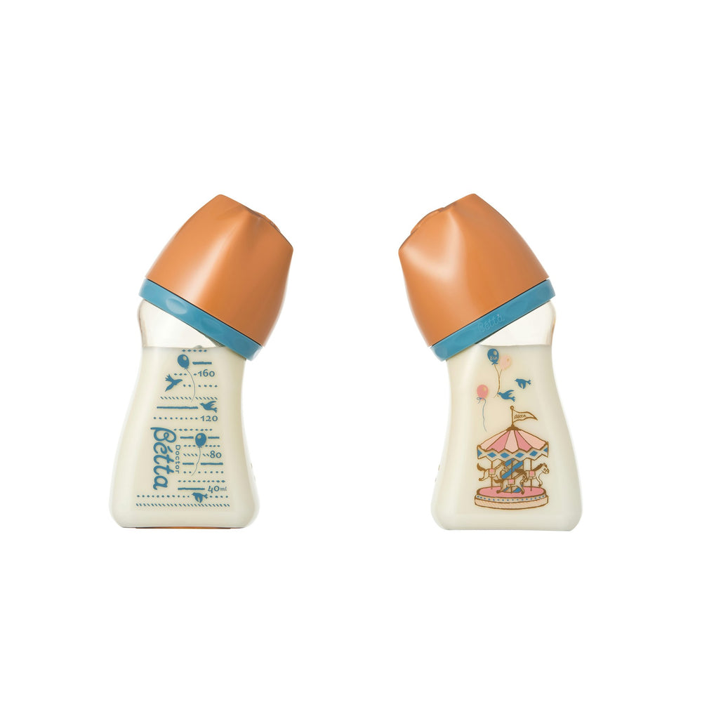 哺乳びん【ブレイン広口】WS4-160ml Carrousel