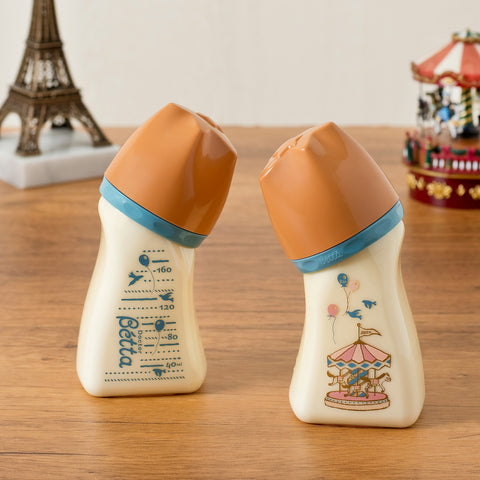 哺乳びん【ブレイン広口】WS4-160ml Carrousel