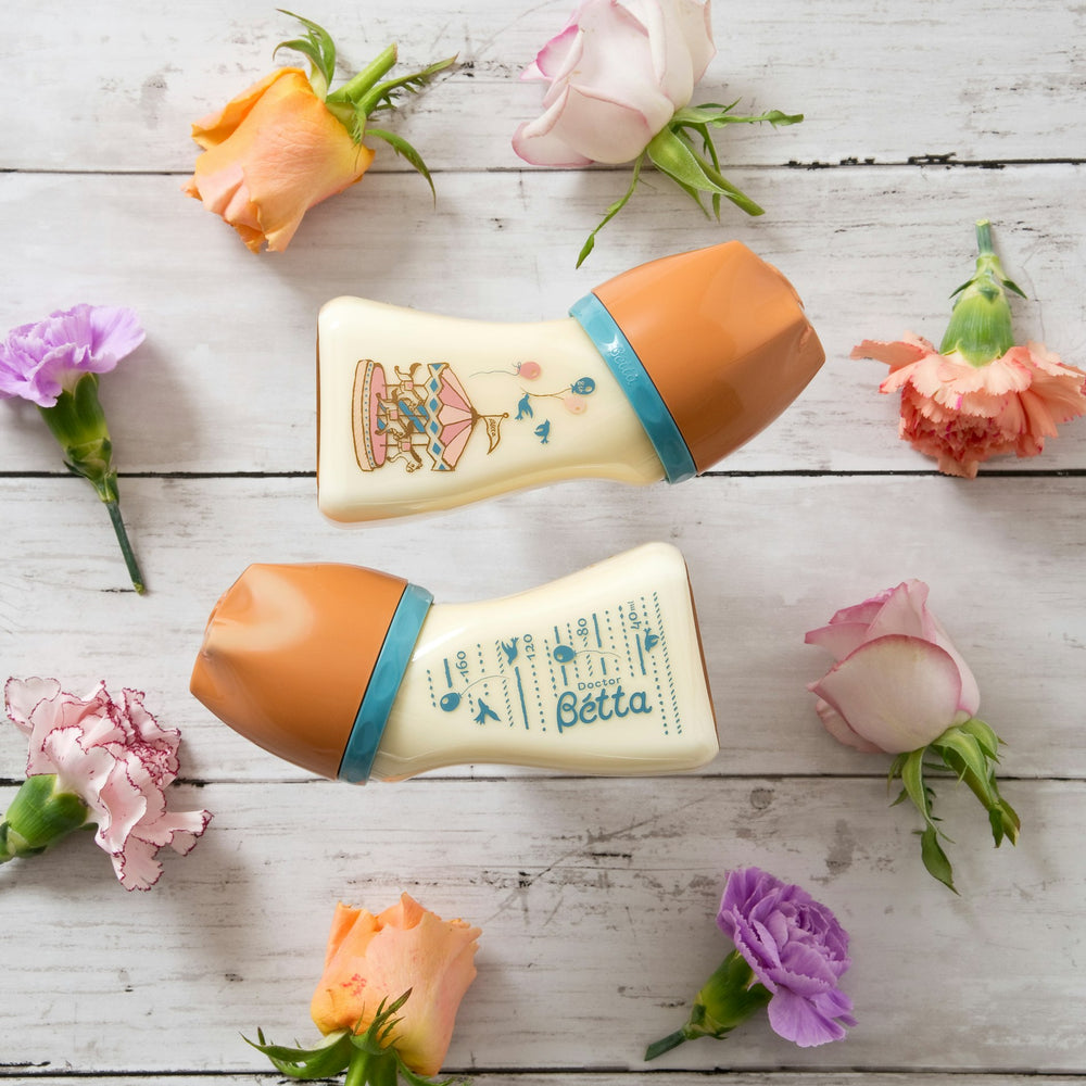 哺乳びん【ブレイン広口】WS4-160ml Carrousel