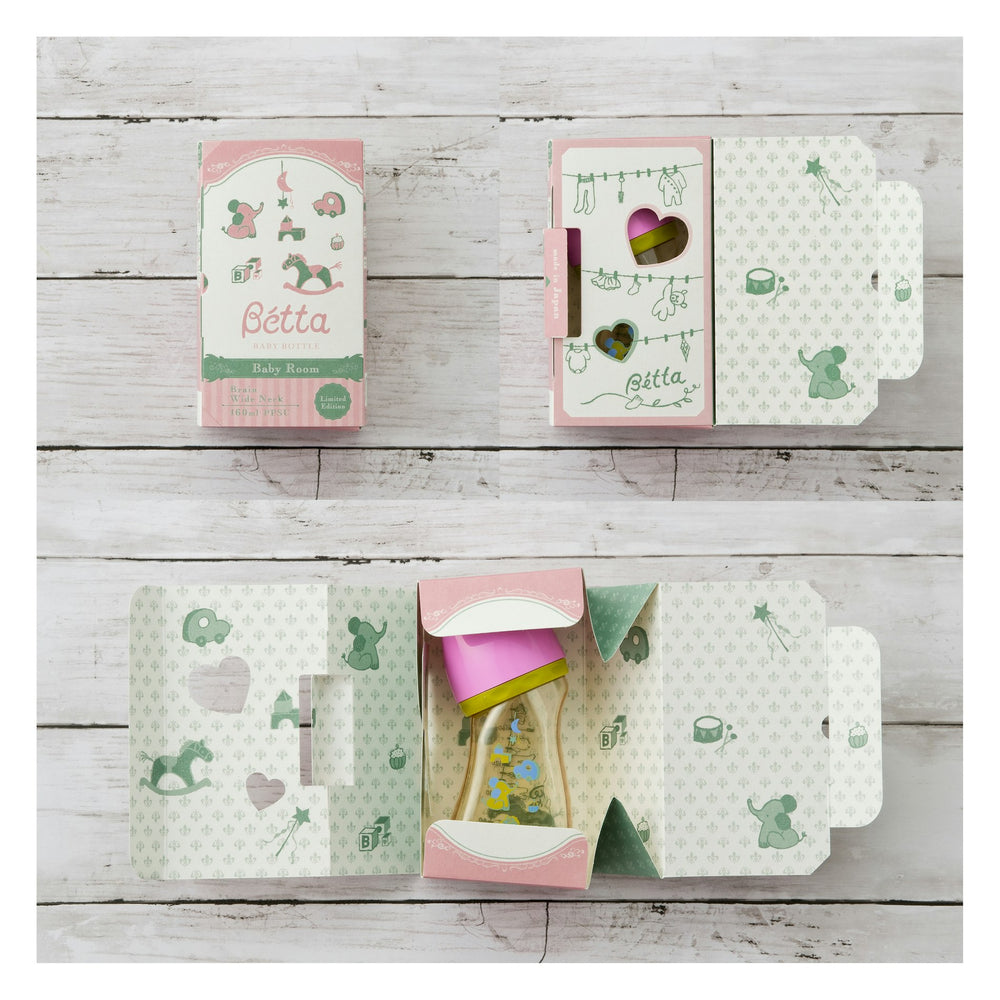 哺乳びん【ブレイン広口】Baby Room Bottle 160ml