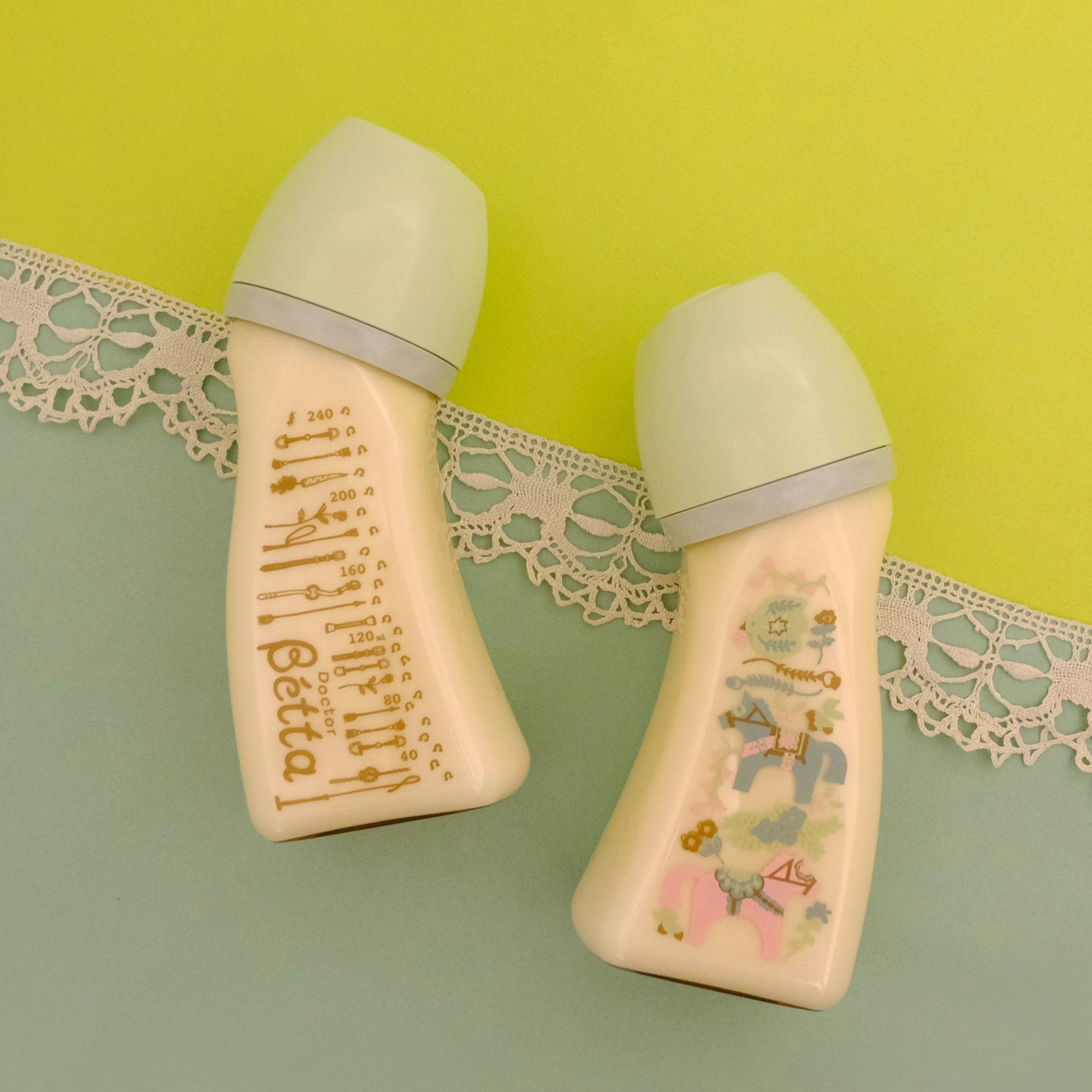 Baby Bottle [Brain Wide Neck] Lovers Bottle Holiday Set – Betta