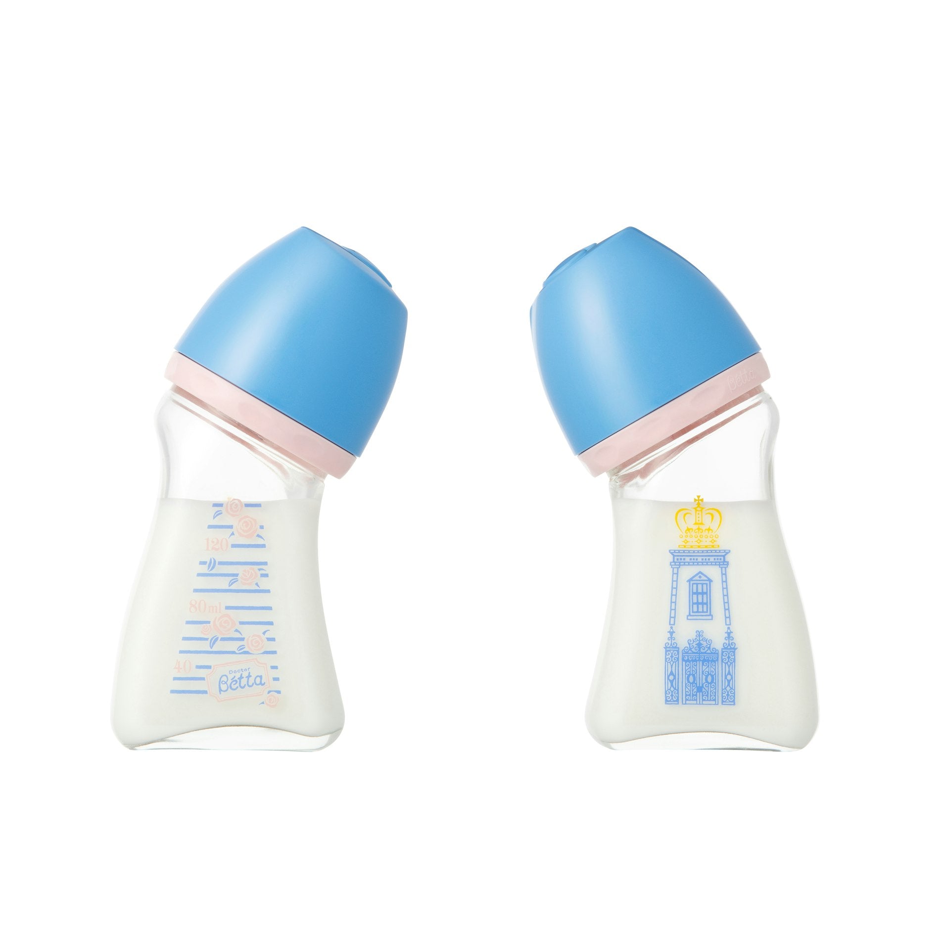 哺乳びん【ブレイン 広口】ロイヤル ガラスセット – Betta Baby Store