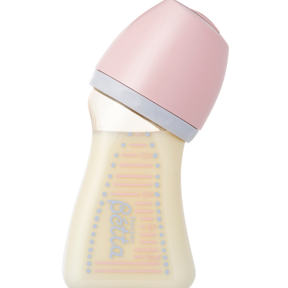 哺乳びん【ブレイン広口】WS2-160ml（Baby Pink）